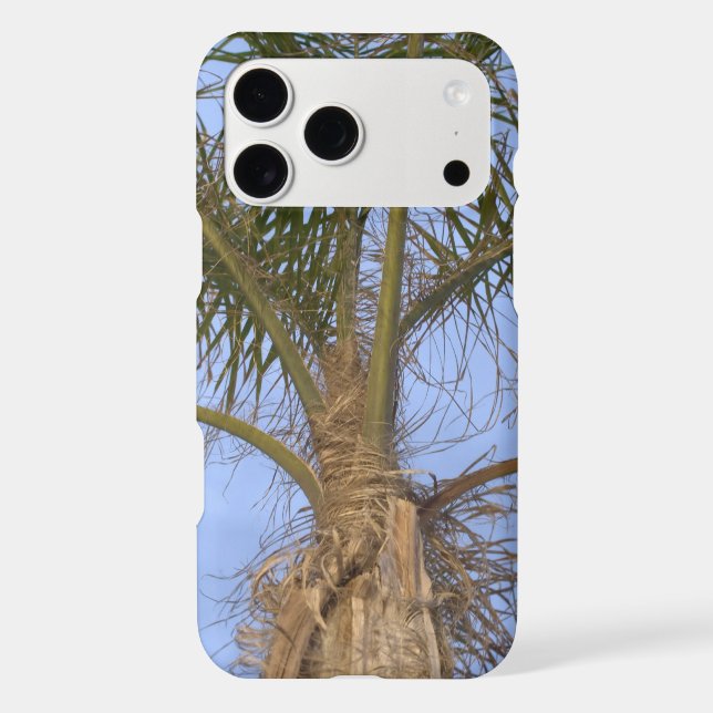 Pretty Palm Tree Close-up Iphone Case (Back)