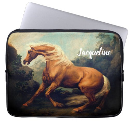  Pretty Palomino Horse  Laptop Sleeve