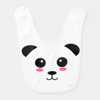 Pretty Panda Bib