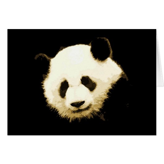 Pretty Panda Cards (Front Horizontal)
