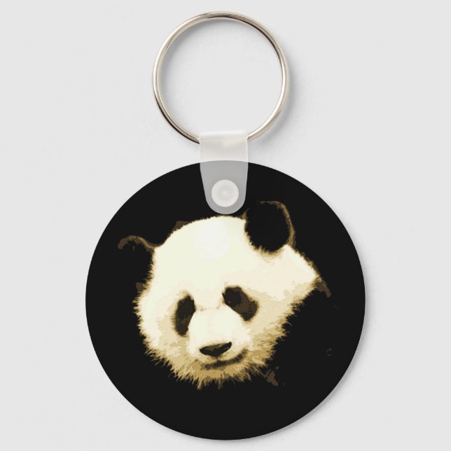 Pretty Panda Keychain (Front)