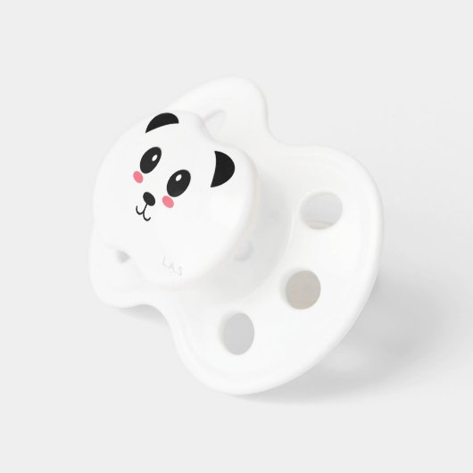 Pretty Panda Pacifier (Front Right)