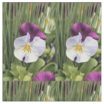 Pretty Pansies  fabric