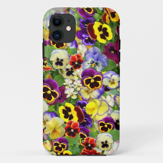 Pretty Pansies  ~  iphone 5 Case (Back)