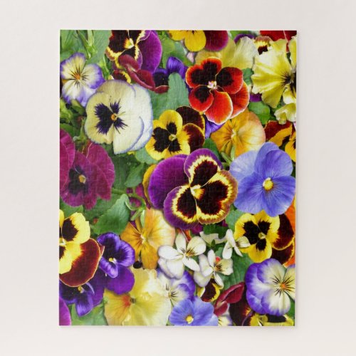 Pretty Pansies Jigsaw Puzzle