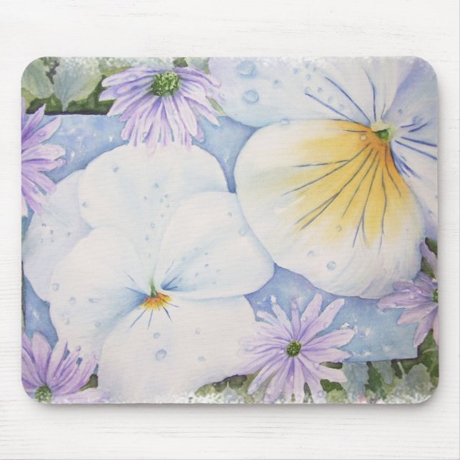 PRETTY PANSIES MOUSEPAD (Front)