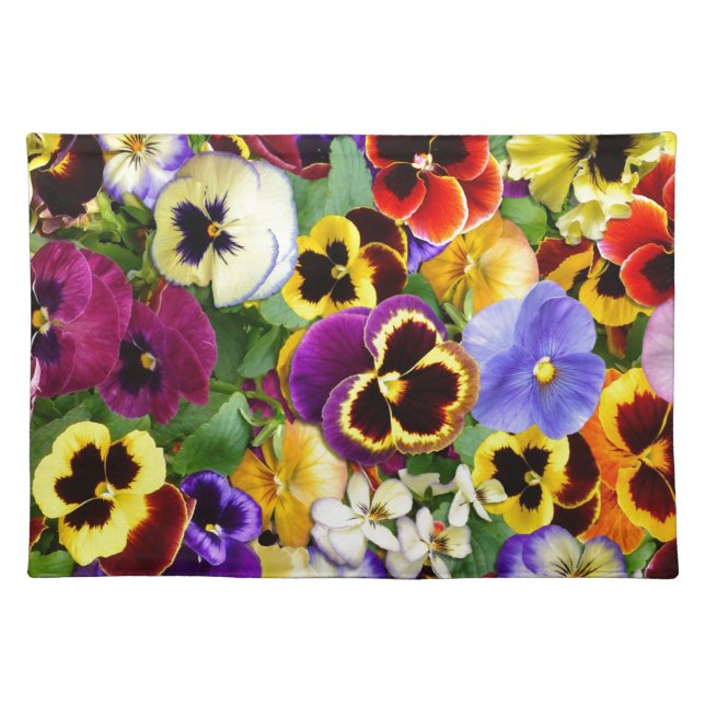 Pretty Pansies Placemat (Front)