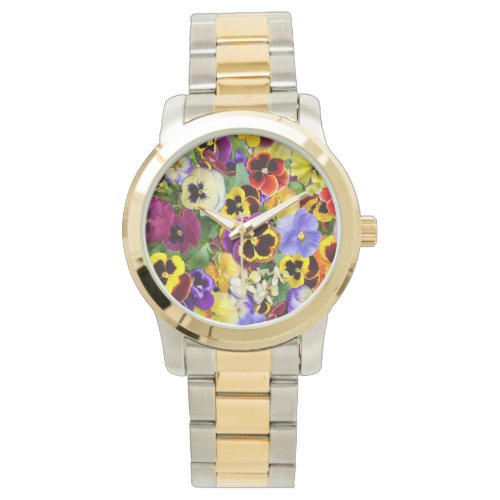 Pretty Pansies Watch