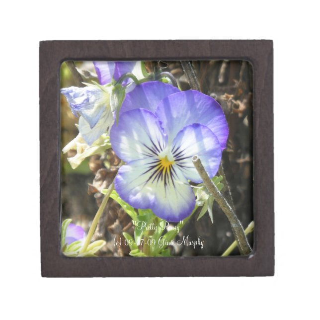 "Pretty Pansy" Gift Box (Front)