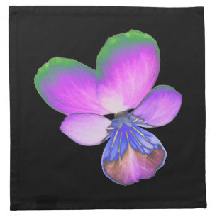 Pretty Pansy Napkin