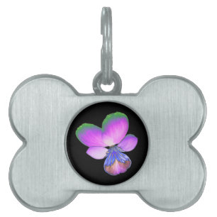 Pretty Pansy Pet Tag
