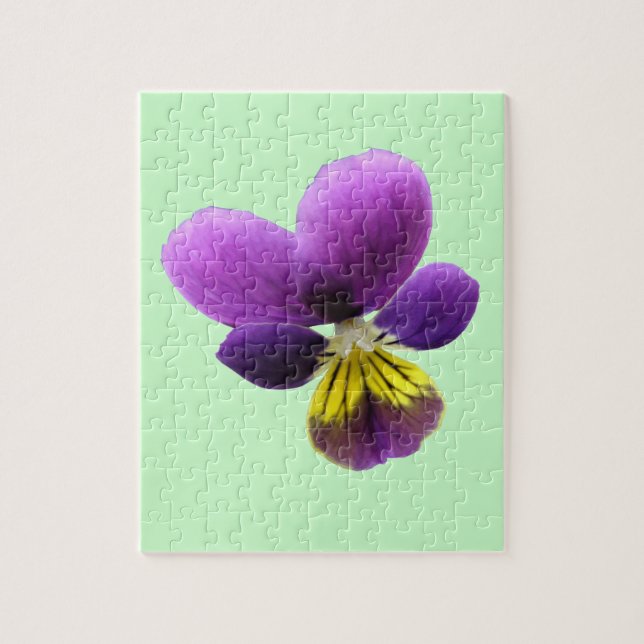 Pretty Pansy Puzzle (Vertical)