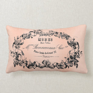 Pretty Paris French Antique Art Pillow