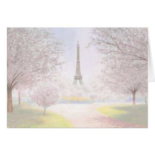 Pretty Paris In Pastels Cards (Front Horizontal)