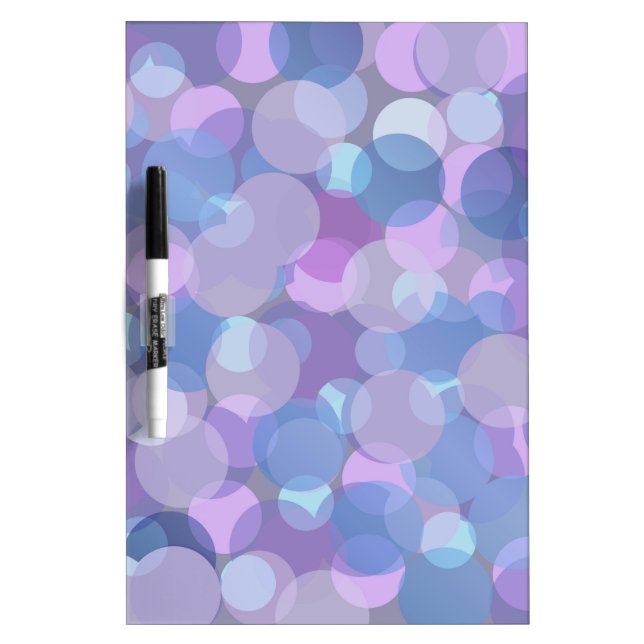 Pretty Pastel Balls Dry-Erase Board (Front)