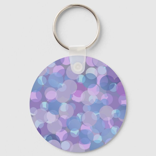 Pretty Pastel Balls Keychain (Front)