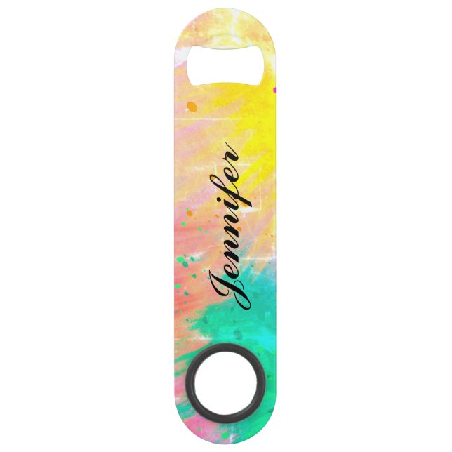 Pretty Pastel  Bar Key (Front)