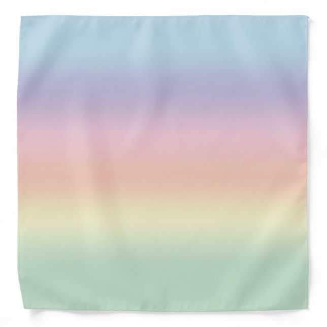 Pretty Pastel Blend Bandana (Front)