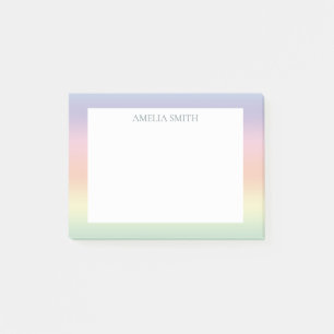 Pretty Pastel Blend Post-it Notes