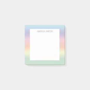 Pretty Pastel Blend Post-it Notes