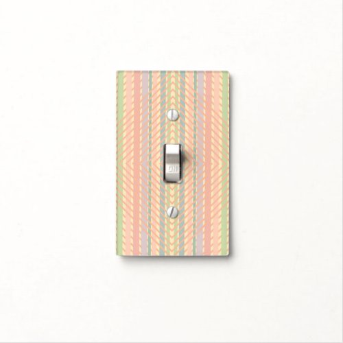 Pretty Pastel Diamond Pattern  Light Switch Cover