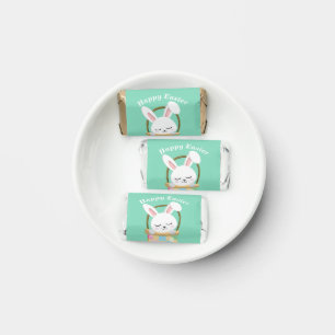 Pretty Pastel Green Easter Bunny Party Hershey's Miniatures