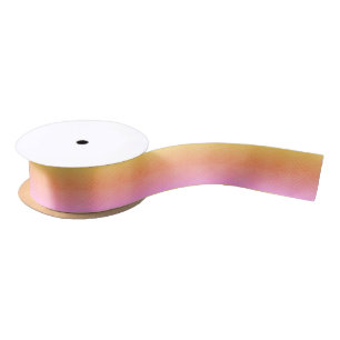 Pretty Pastel Hypnotic Diamond Modern Pop Art Satin Ribbon
