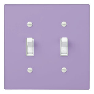 Pretty Pastel Lilac / Lavender / Purple Light Switch Cover