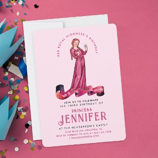 Pretty Pastel Pink Princess Fairytale Enchanted   
