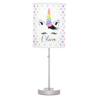 Pretty Pastel Unicorn Desk Lamp