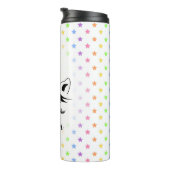 Pretty Pastel Unicorn Thermal Tumbler (Rotated Right)