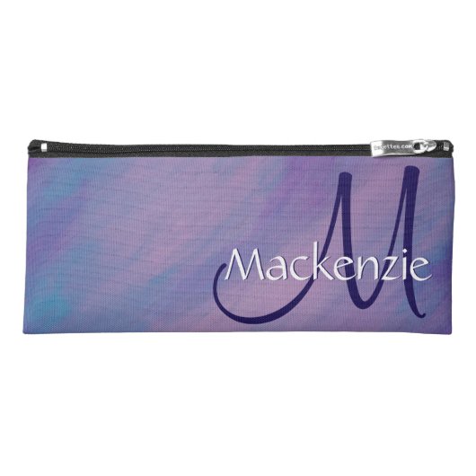 Pretty Pastels | Cute Pink Cloud Purple Blue Sky Pencil Case (Front)