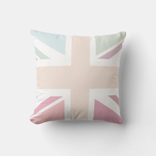 Pretty Pastels Union Flag Cushion