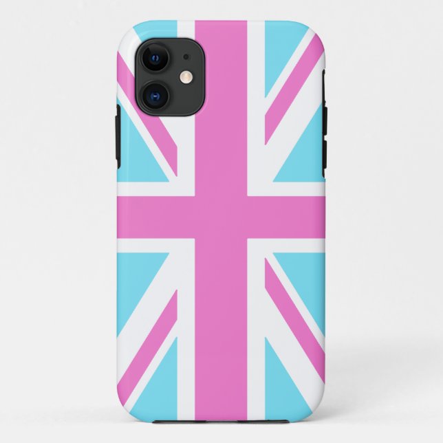 Pretty Pastels Union Flag iPhone 5 Cover (Back)