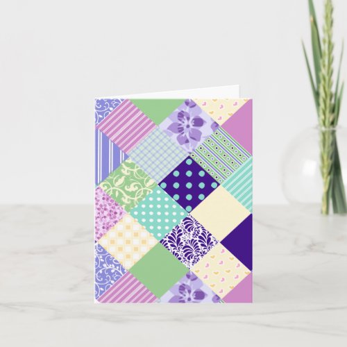 Pretty Patchwork Quilt inspired cards