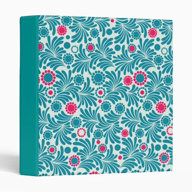 Pretty Pattern Binder (Front/Spine)