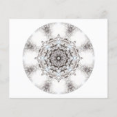 Pretty Pattern on a White Background. (Back)