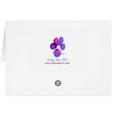 Pretty Paws II Cards (Back Horizontal)
