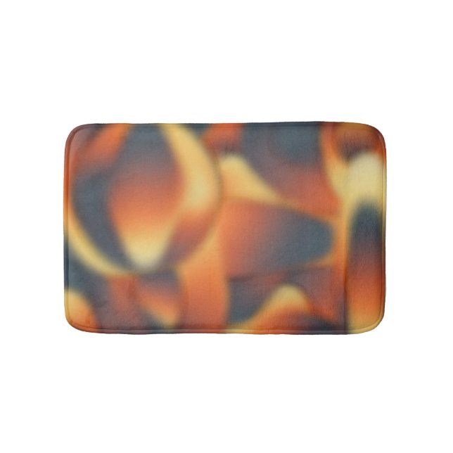 Pretty Peach Bathroom Mat (Front)