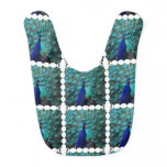 Pretty Peacock Bib