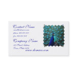 Pretty Peacock Business Card