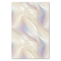 Pearl White Luxe Silver Glitter Tissue Paper