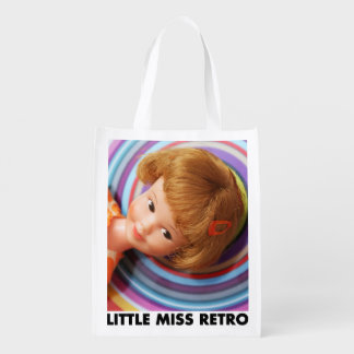 Pretty Penny Brite with circles Grocery Bag