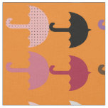 Pretty Perfect Umbrella Beach Weather Pattern Fabric