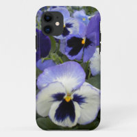 Pretty Periwinkle Pansies IPhone 5 Case