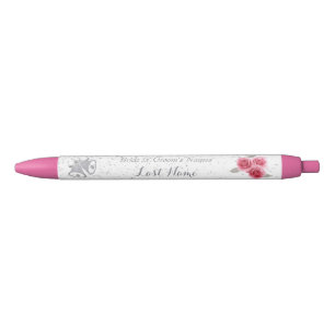 Pretty, Personalised Wedding Pens Favours