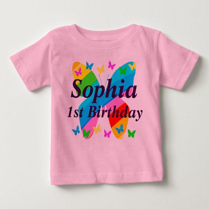 baby's first birthday t shirts