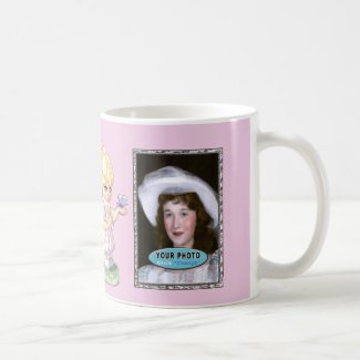 Pretty Personalized Photo Mugs with Text