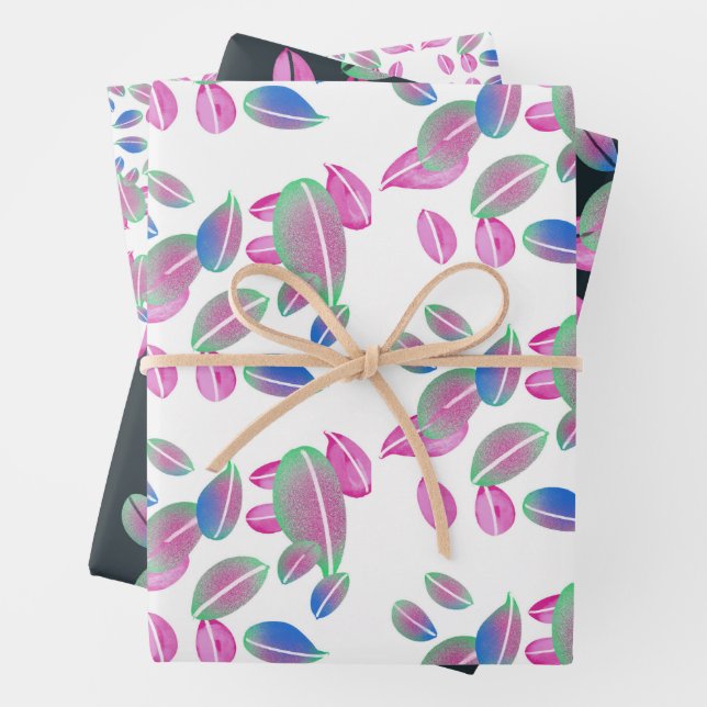 Pretty Petal Assorted Wrapping Paper (In situ)