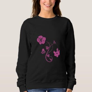 Pretty Petals Aesthetic Art Sweatshirt